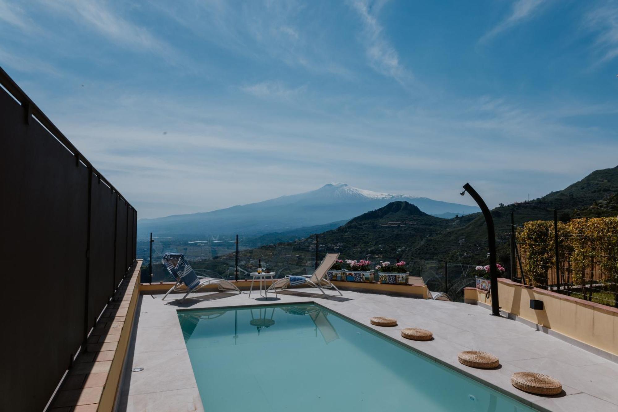 Villa Da Vinci Luxury Panoramic Apartments - Taormina Rooms Collection מראה חיצוני תמונה